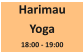 Harimau Yoga 18:00 - 19:00