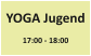 YOGA Jugend  17:00 - 18:00